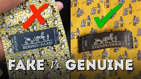 fake hermes tie guide|how to spot hermes ties.